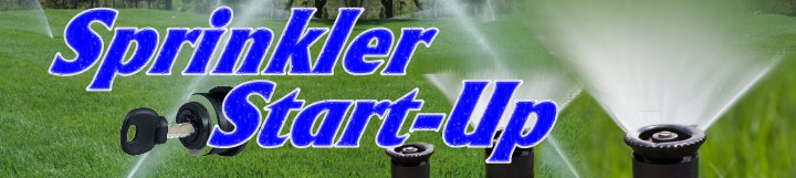 lawn sprinkler start up services in michigan